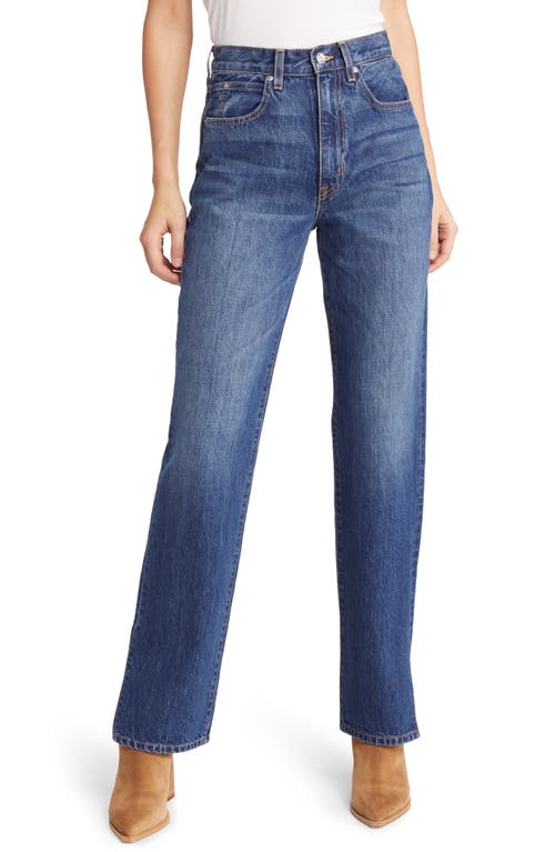 SLVRLAKE London Straight Leg Cotton Jeans in Dont Look Back