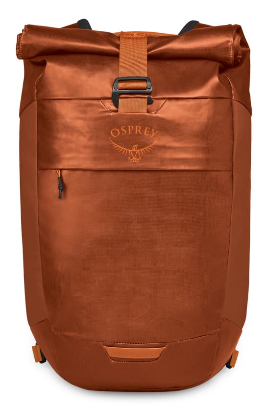 Osprey Transporter Roll Top Backpack In Orange Dawn