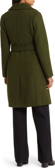 Michael michael kors 2024 belted wool blend coat