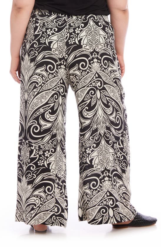 Shop Karen Kane Print Wide Leg Pants