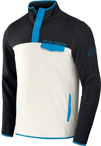 Men's NFL x Darius Rucker Collection by Fanatics Cream/Black Carolina  Panthers Long Sleeve Raglan T-Shirt