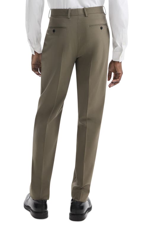 Theory Mayer New Tailor 2 Wool Dress Pants In Moss - F03