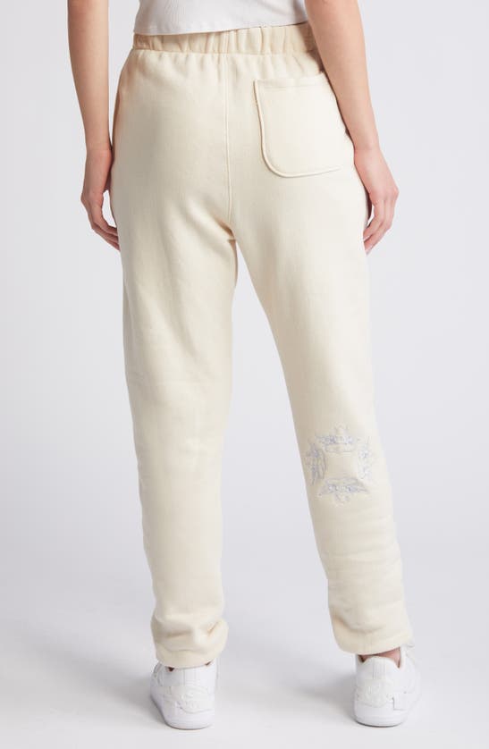 Boys Lie Fully Restored Cotton Blend Joggers In Nude