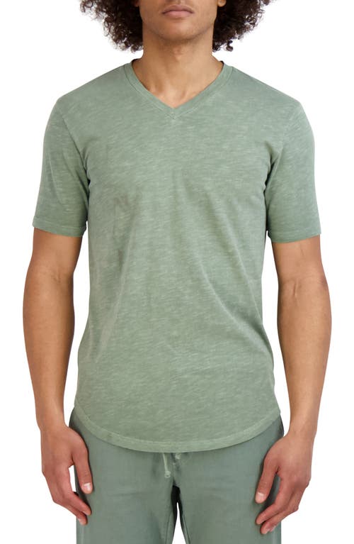 Goodlife Sunfaded Slub Cotton T-Shirt in Laurel Wreath at Nordstrom, Size Small