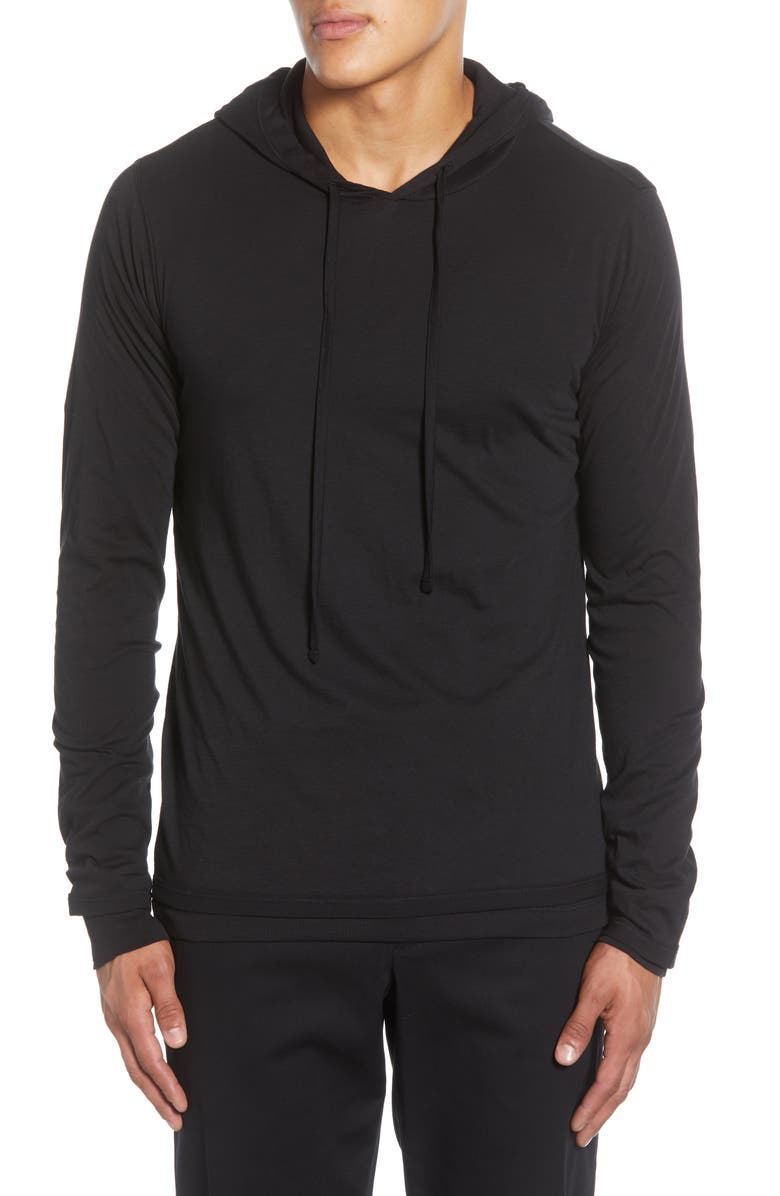 Vince Double Layer Pullover Hoodie | Nordstrom
