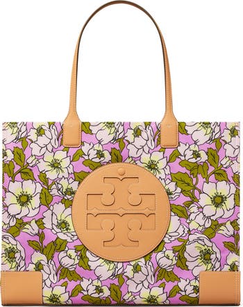 Tory Burch Ella Canvas Floral Tote – Luxe Paradise