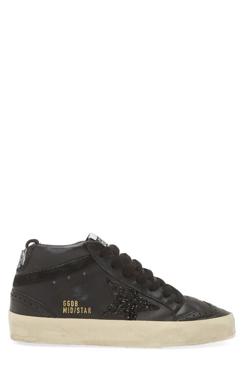 Golden Goose Midstar Sneaker In Black