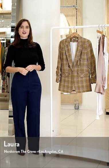 Veronica Beard Beacon Plaid Dickey 