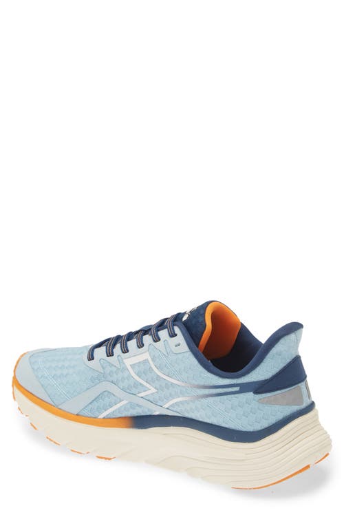 Diadora Equipe Nucleo Running Shoe In Dream Blue/white/blue Opal