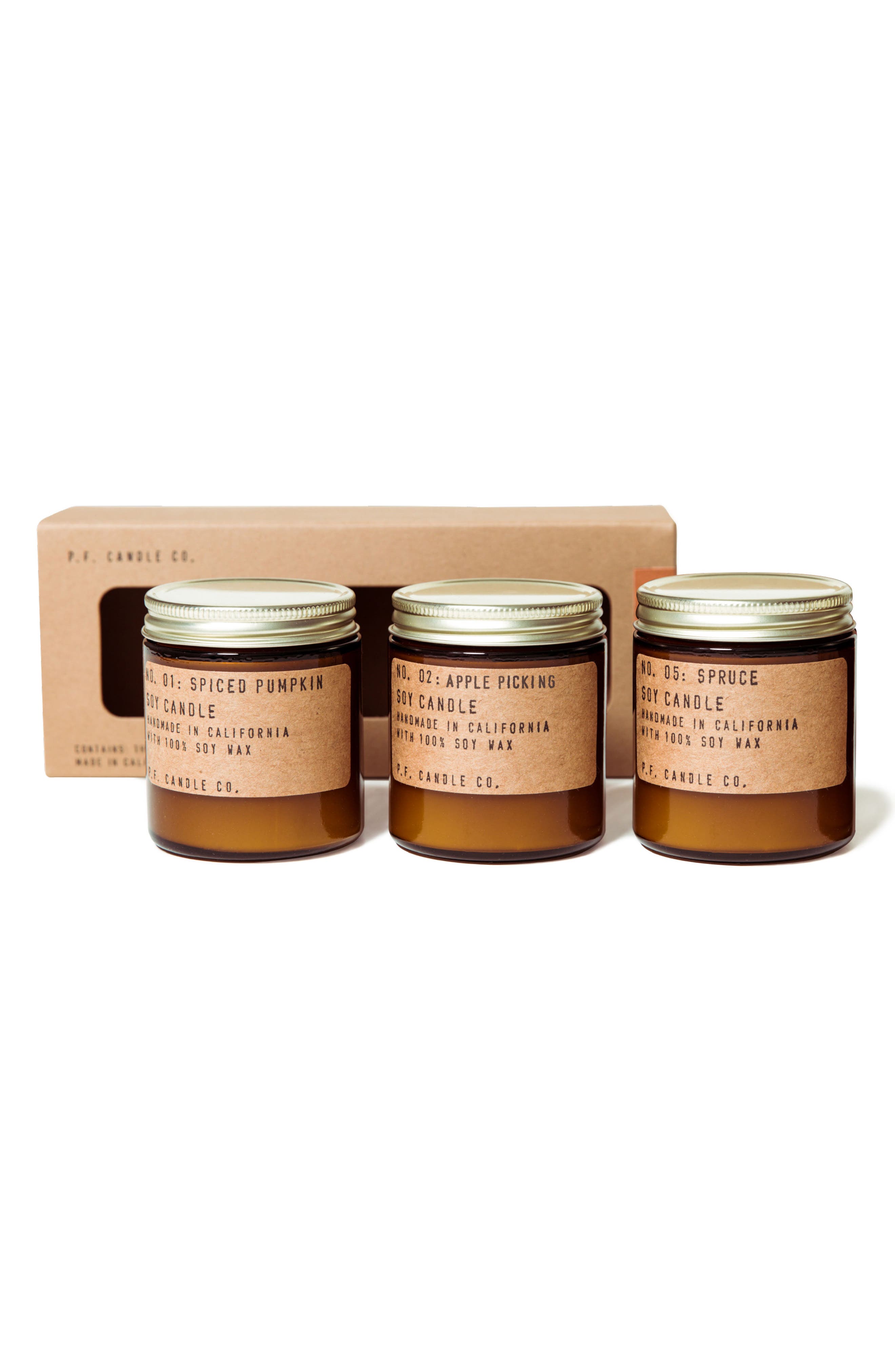 P.F. Candle Co. Seasonal Mini Candle Set Nordstrom