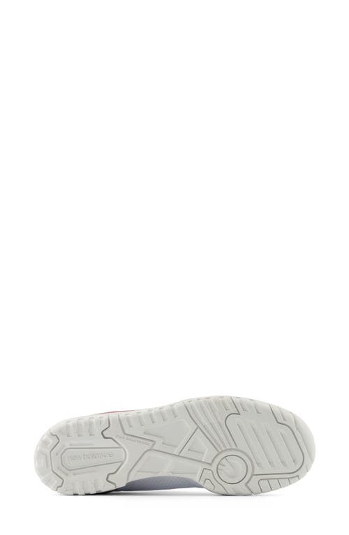 Shop New Balance 550 Basketball Sneaker In White/rosewood