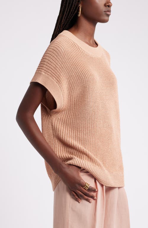 Shop Nordstrom Crewneck Sweater In Beige Tuscany