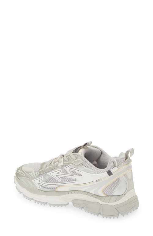Off-white Out Walking Be Right Back Sneaker In Grey-silver