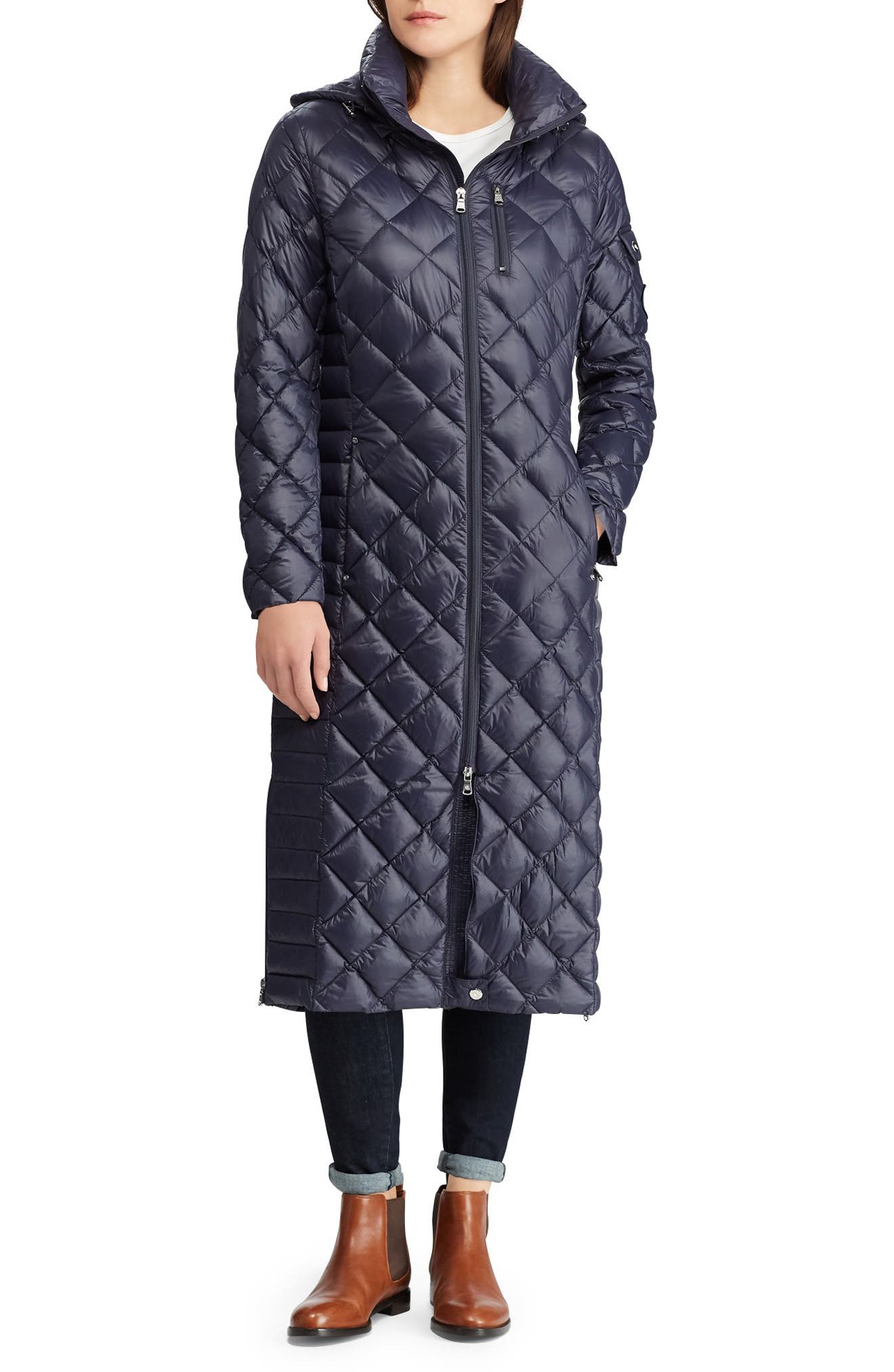 ralph lauren quilted down jacket