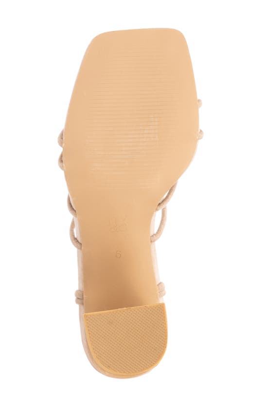 New York And Company Bailey Heeled Sandal In Nude