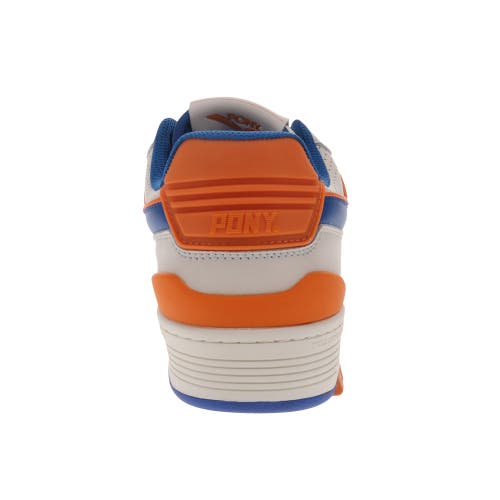 Pony M100 Low Sneakers In Off White/blue/orange