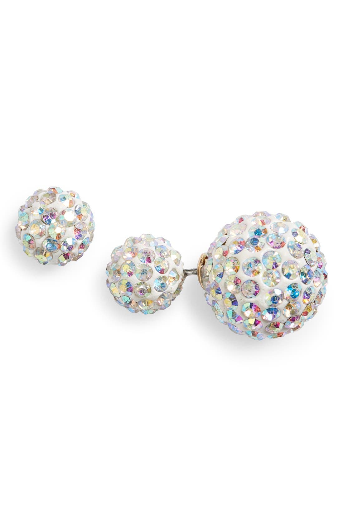 Rhinestone Stud Earrings (Set of 2) Nordstrom