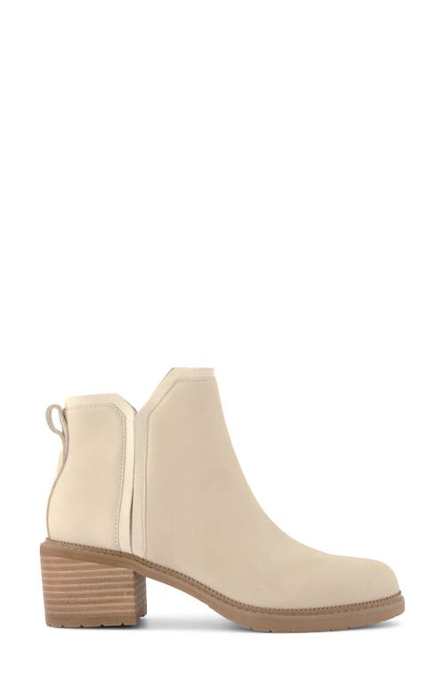 TOMS TOMS HAILEY WATER RESISTANT LEATHER BOOTIE
