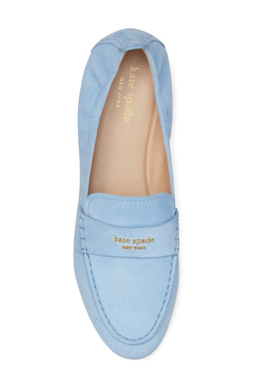 Shop Kate Spade New York Eliza Moc Toe Loafer In Astral Blue