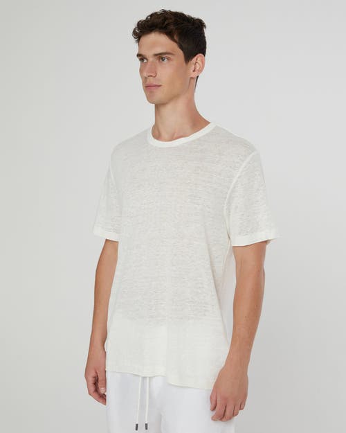 Onia Air Linen Pull-on Short 6" In White