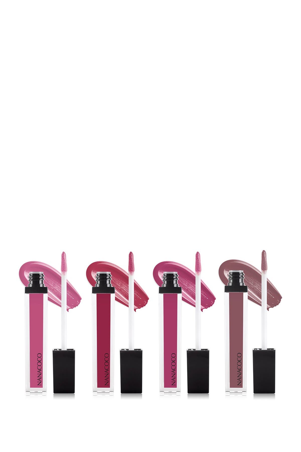 Nanacoco Pink Passions 4-piece Original Lip Gloss Collection