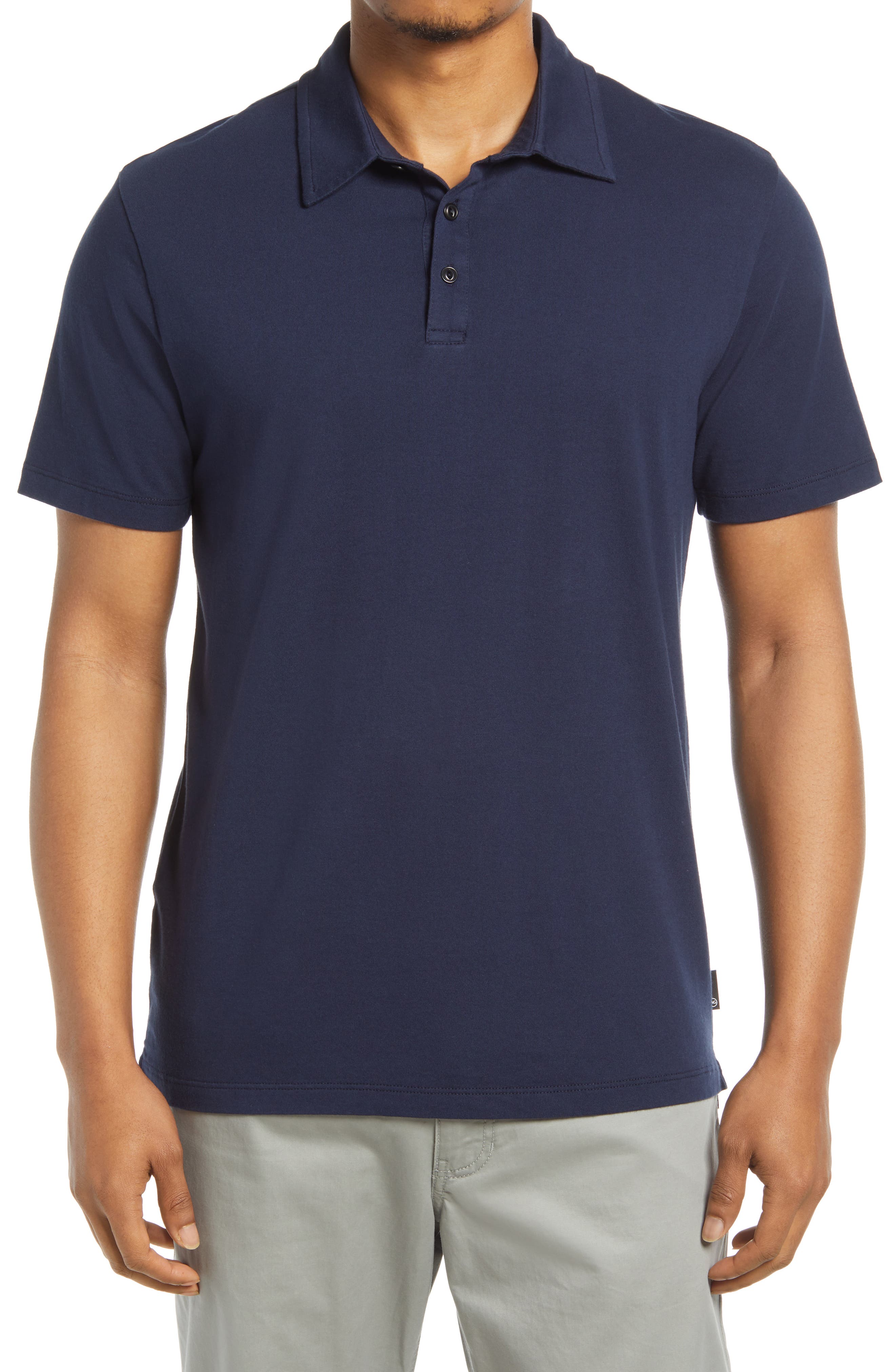 blue navy polo