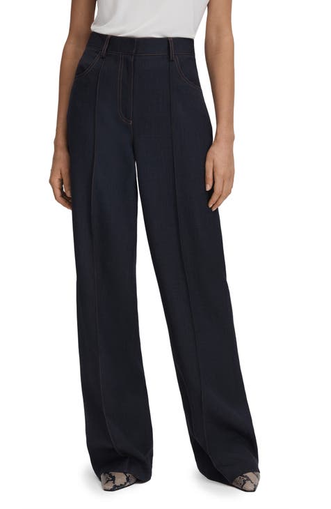 MIROL Women's Wide Leg Palazzo Pants Elastic High Waist Trousers Comfy Work  Suit Pants with Pockets : : Clothing, Shoes & Accessories