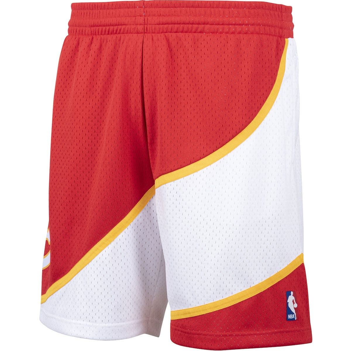 hawks mitchell and ness shorts