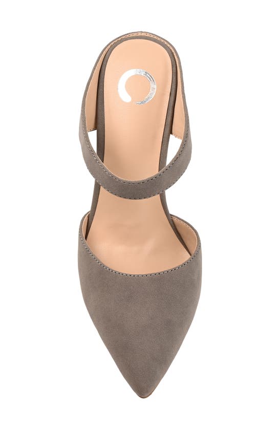 Shop Journee Collection Maevali Pump In Taupe