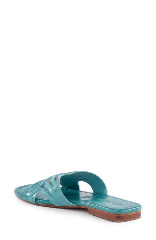 Shop Seychelles Madhu Slide Sandal In Blue