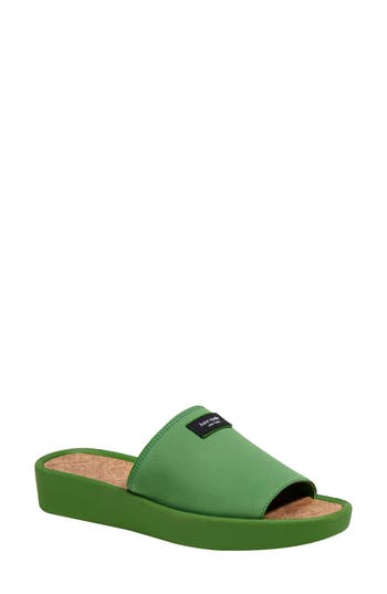 Shop Kate Spade New York Spree Slide Sandal In Ks Green