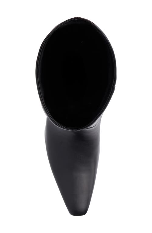 Torgeis Tall Belt Boot In Black