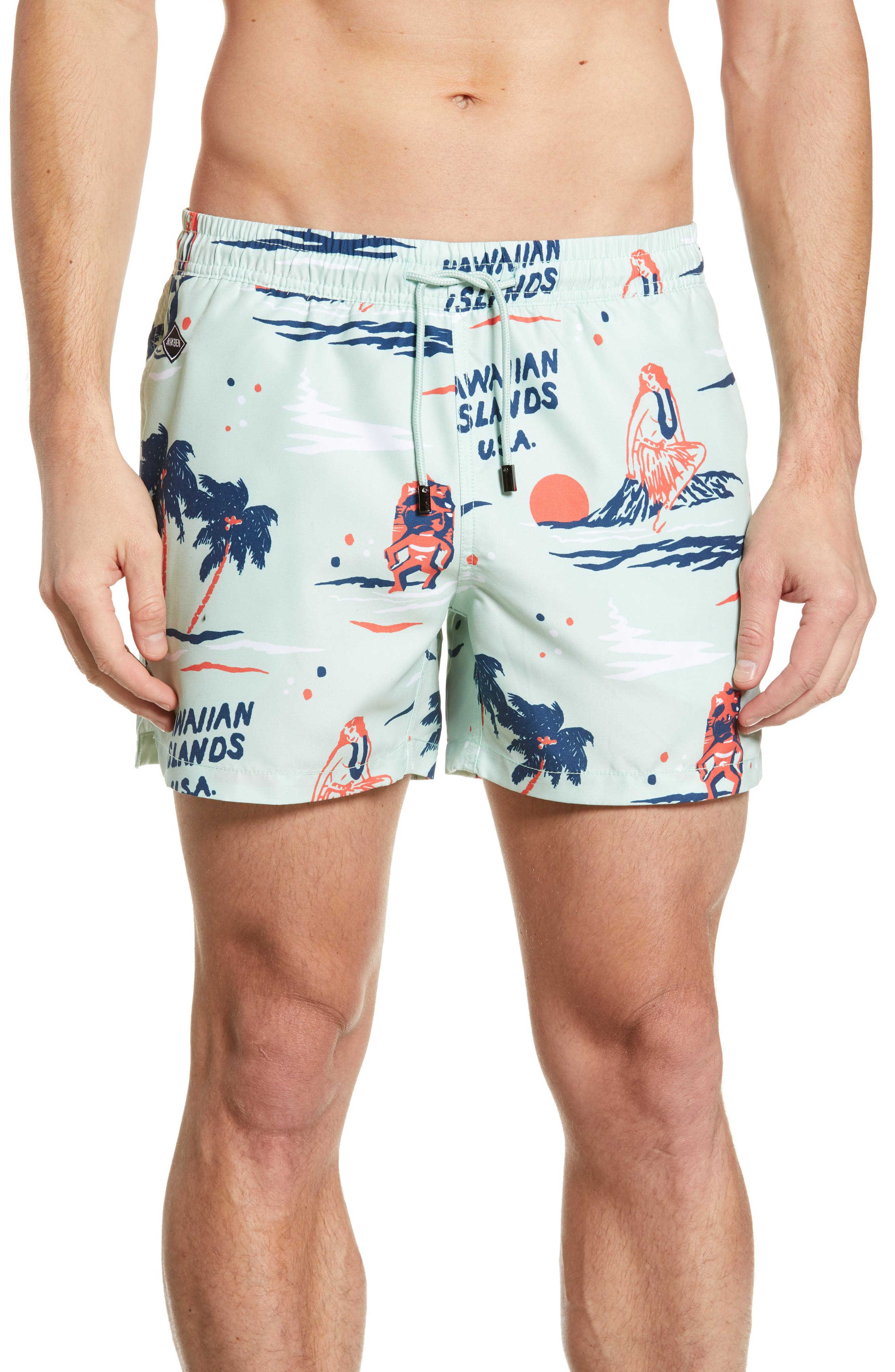Nikben Big Kahuna Swim Trunks, Green