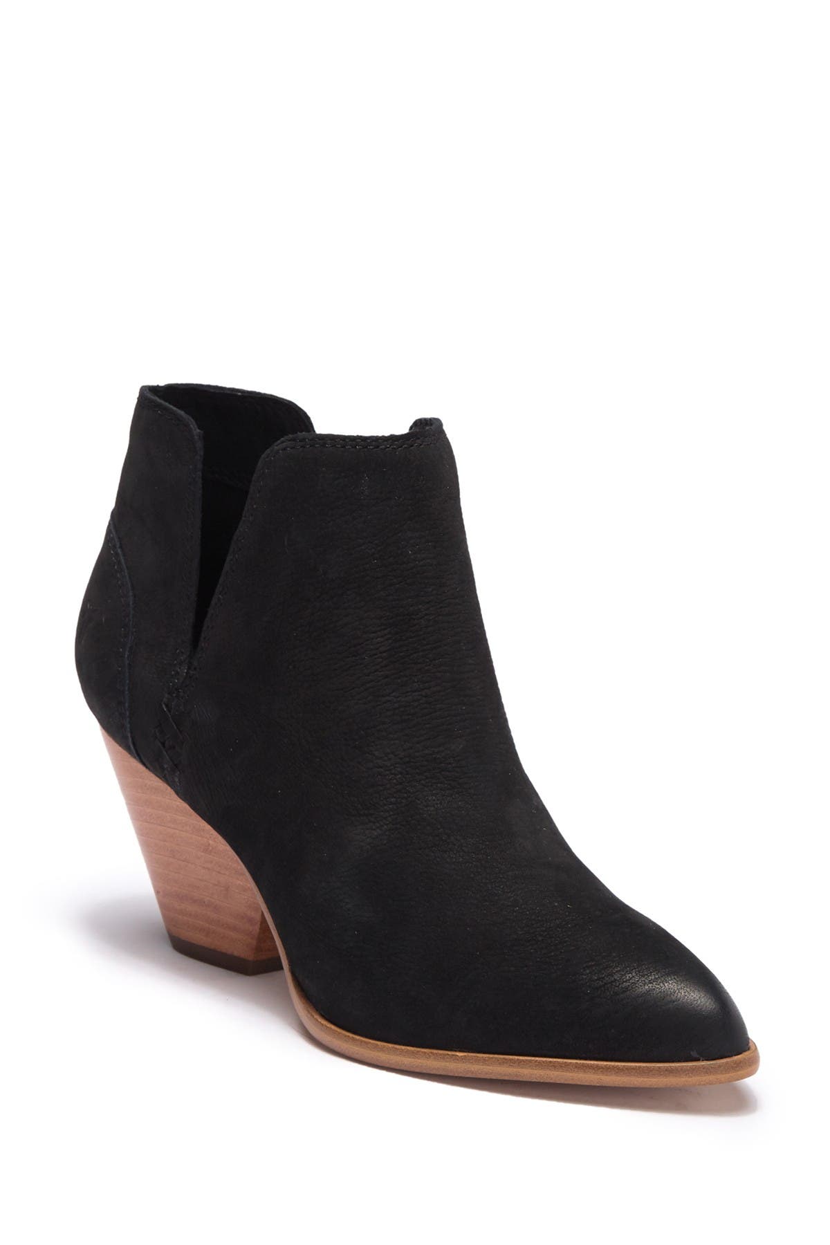 frye reina cut out bootie black