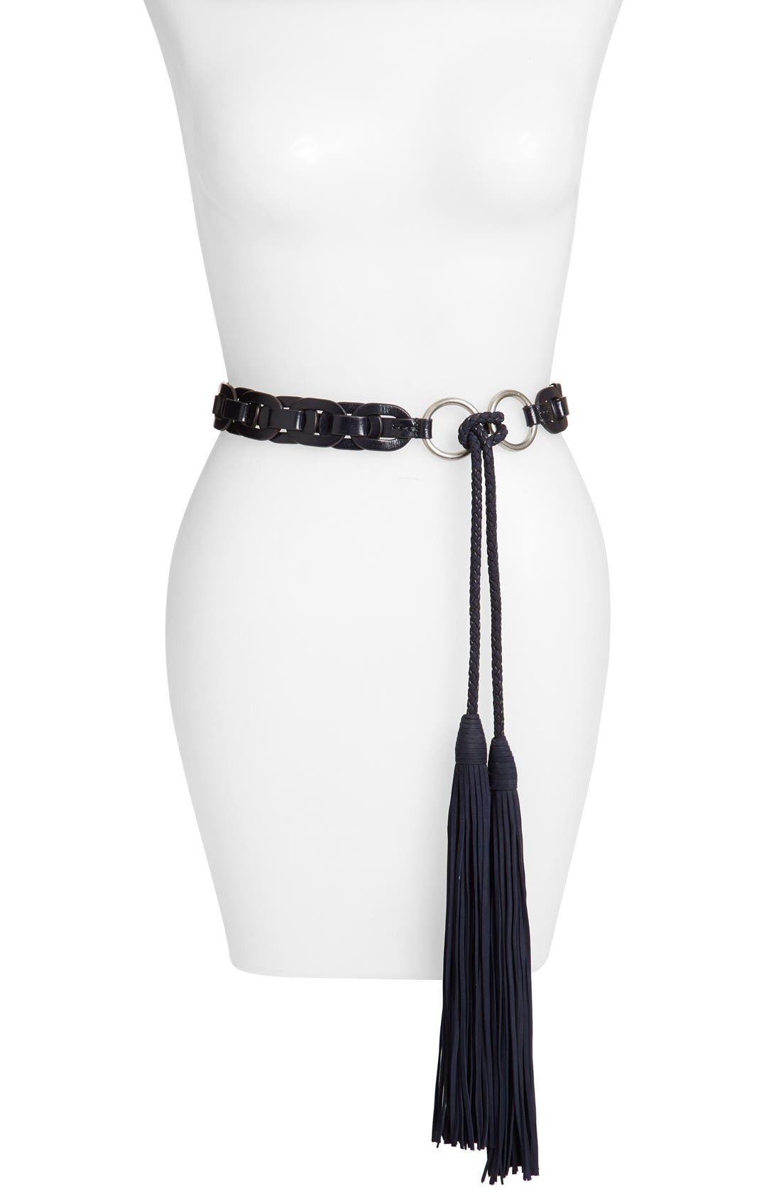 Tory Burch Braided Tassel Belt Nordstrom
