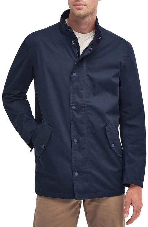 Barbour City Chelsea Waterproof Jacket Navy at Nordstrom,