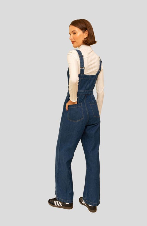 Whimsy + Row Grace Jumpsuit In Dark Denim