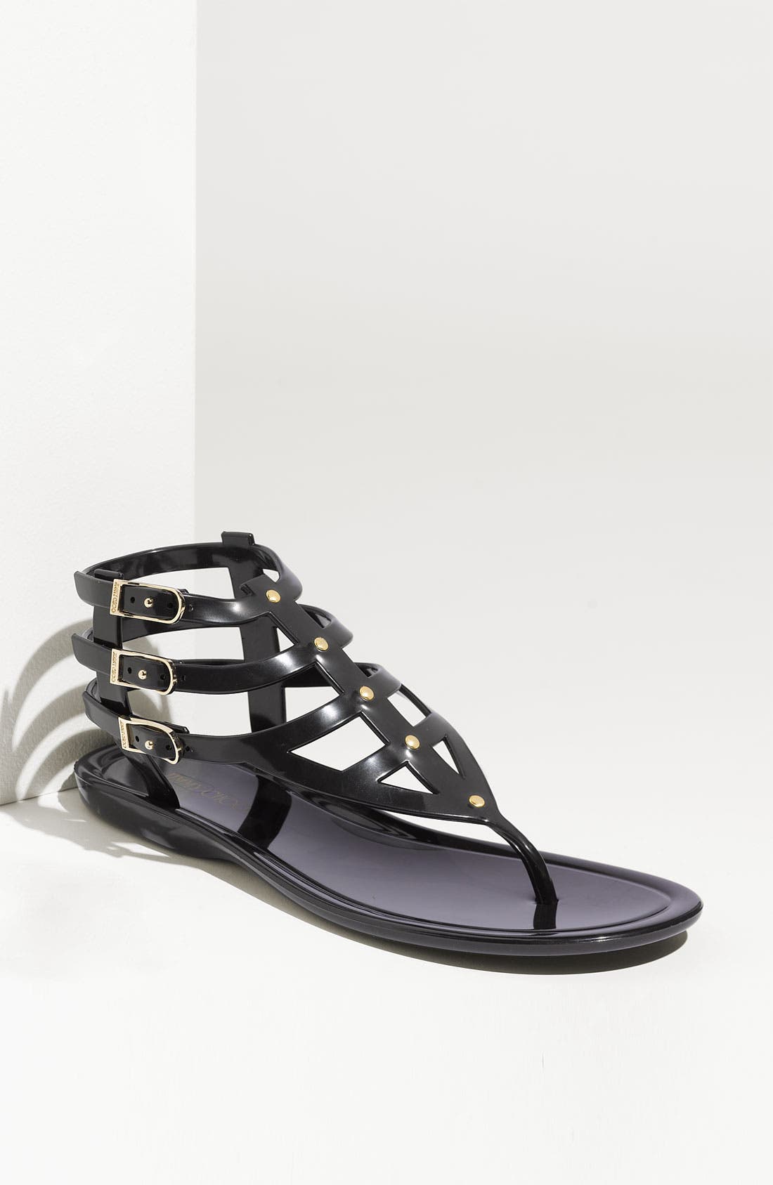 jimmy choo jelly sandals