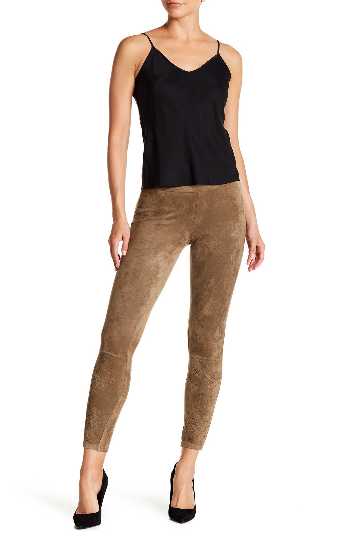 hue microsuede leggings