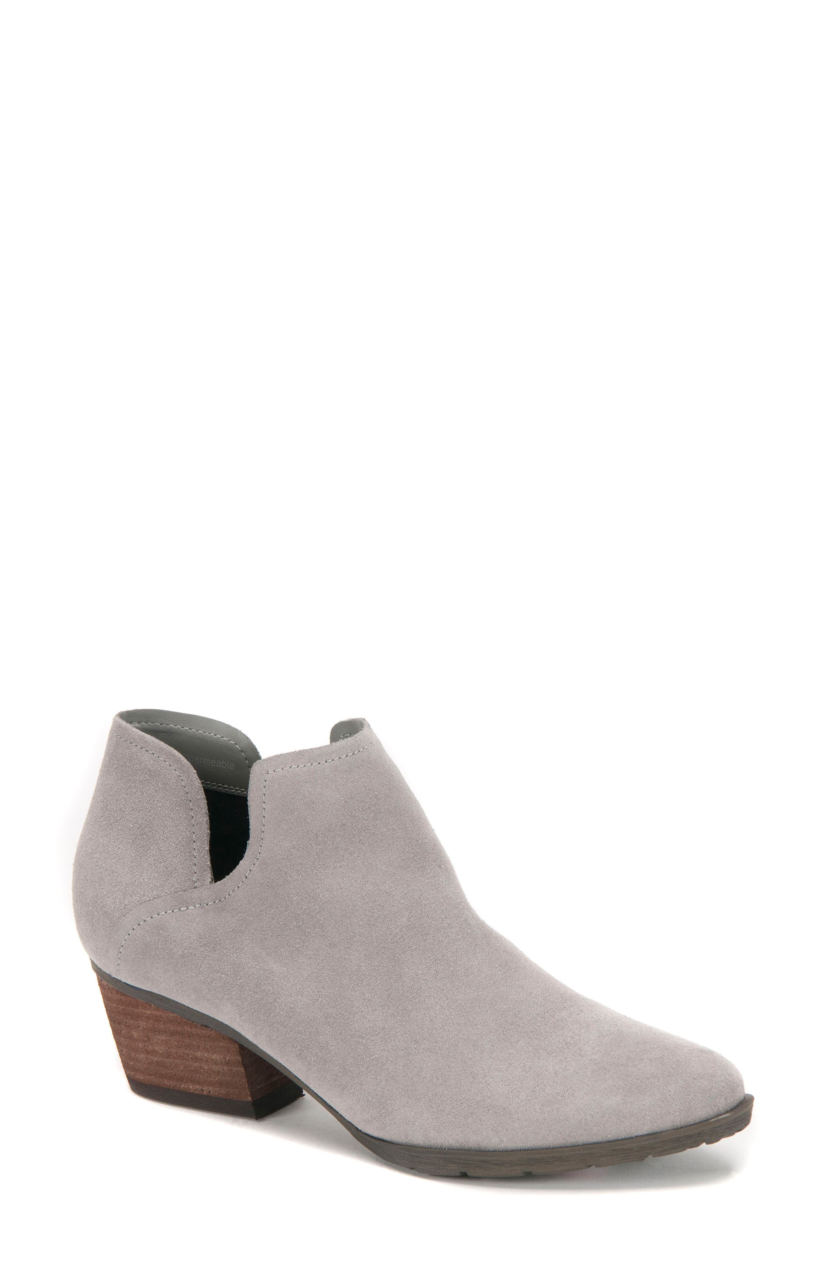 Blondo Victoria Waterproof Cutout Bootie- Grey