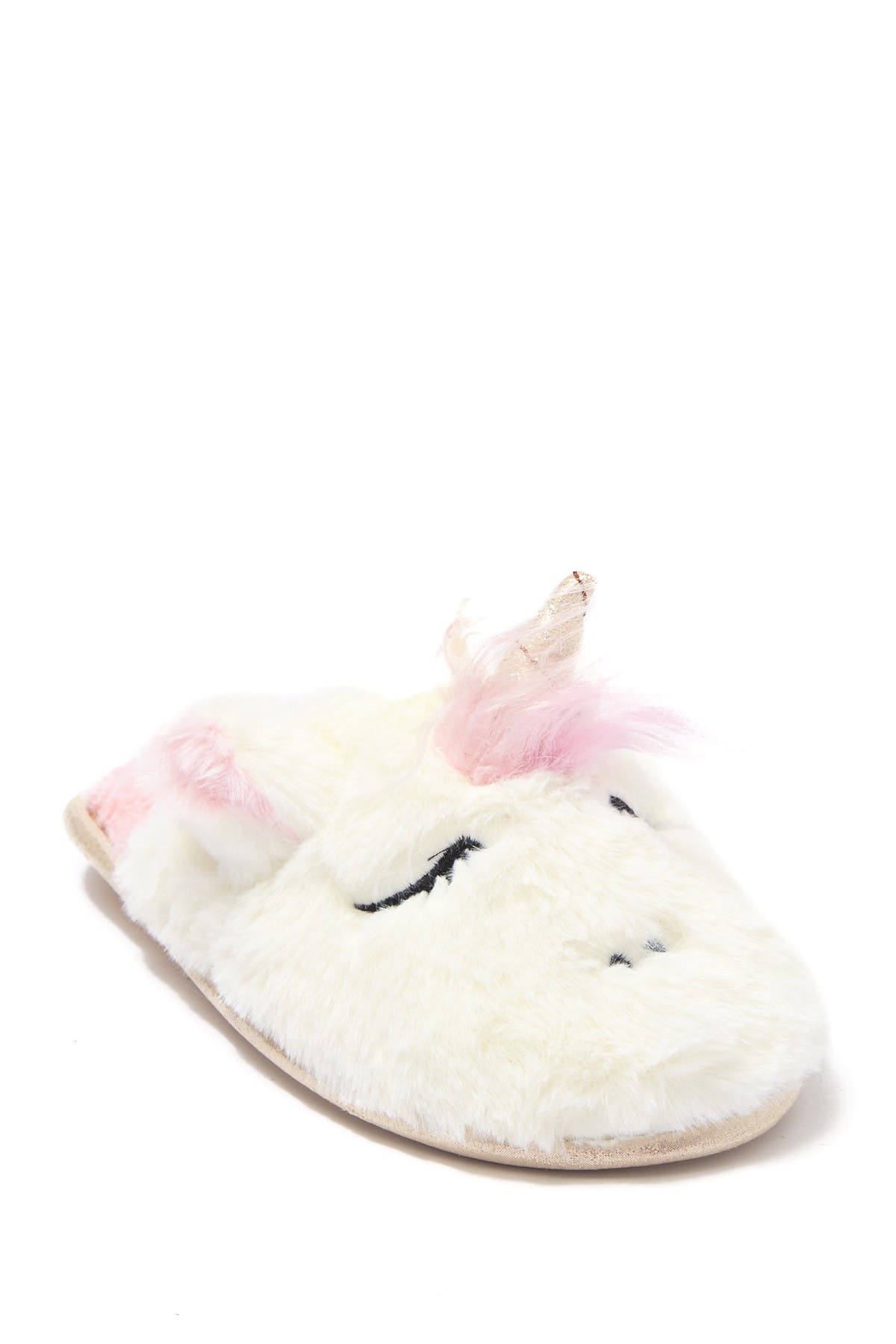 SG Footwear | Unicorn Faux Fur Slipper 