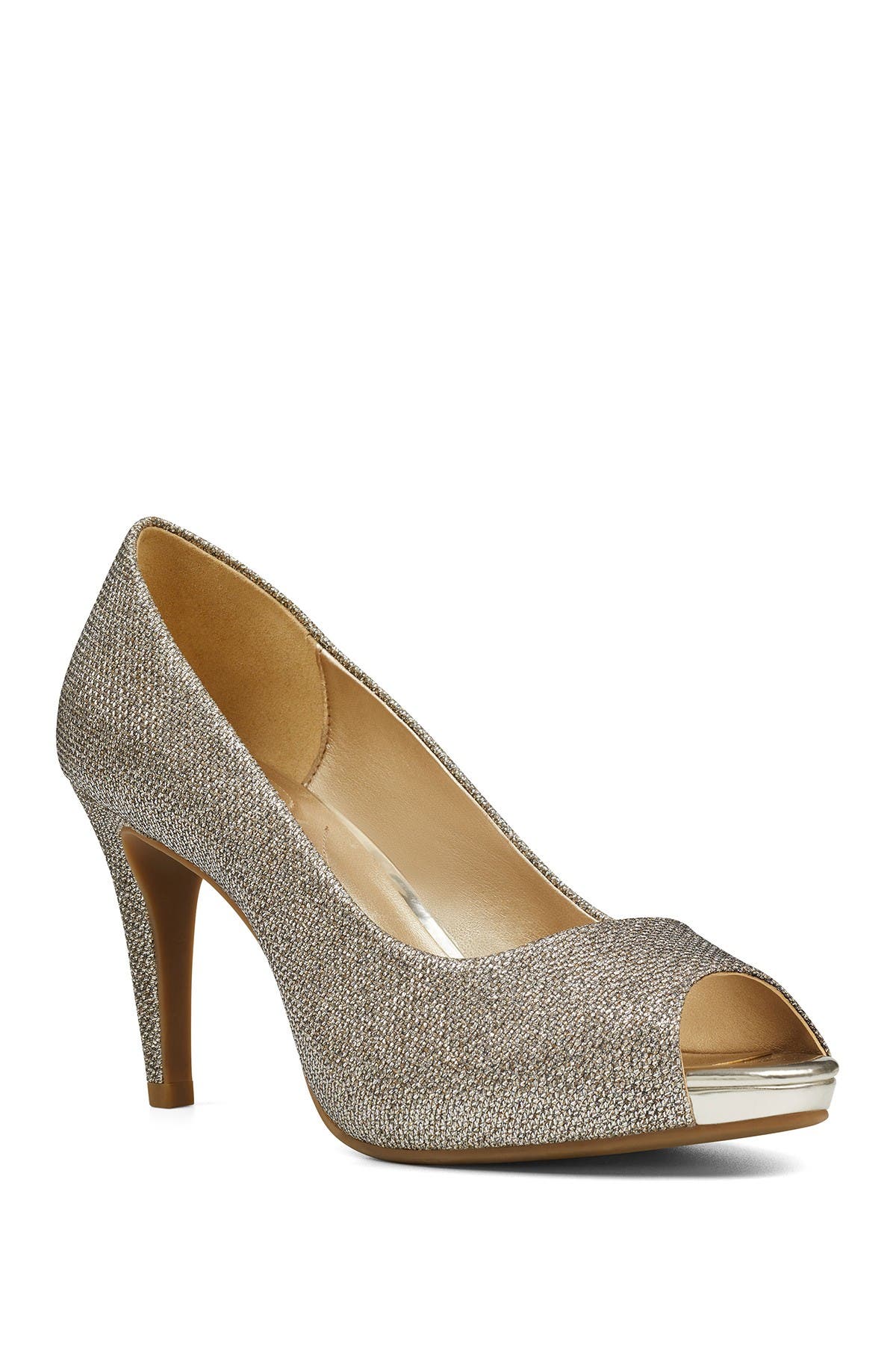 bandolino gold heels