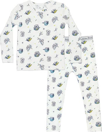 Girls Candy Cane Koala Print Fleece Pajama Pants