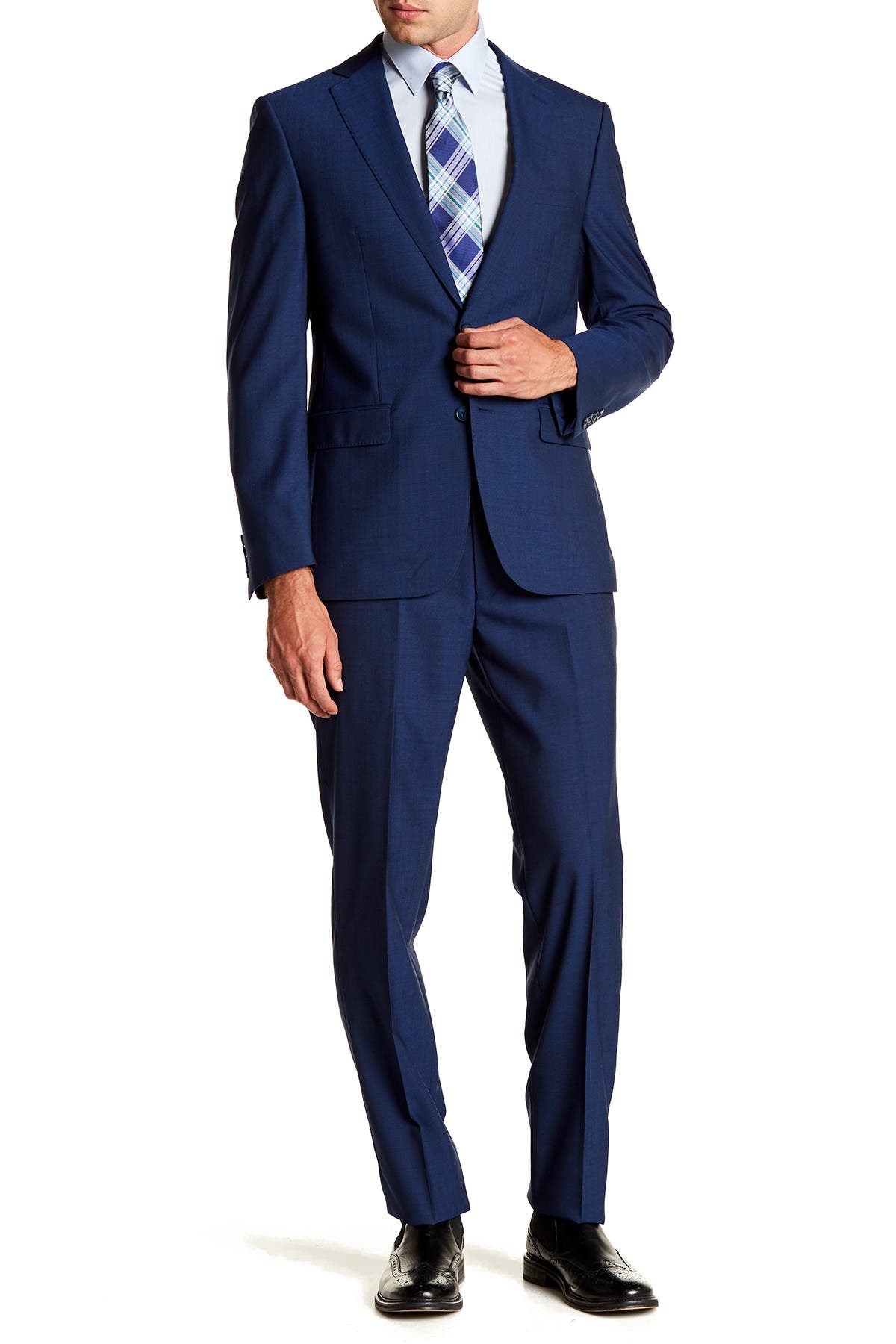 calvin klein slim fit suit