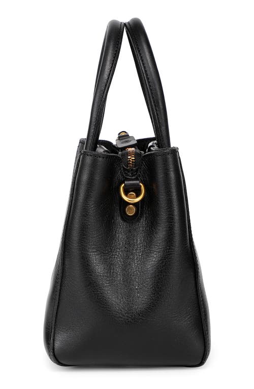 Old Trend Dahlia Mini Tote Bag In Black