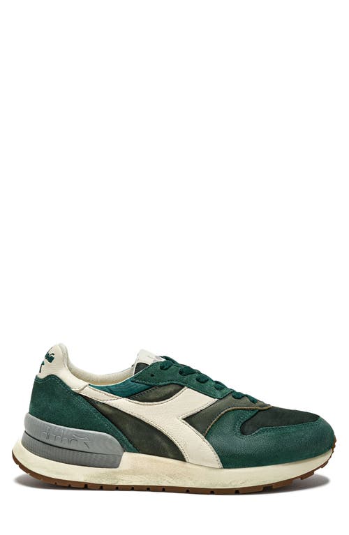 Diadora Conquest Sneaker In Posy Green