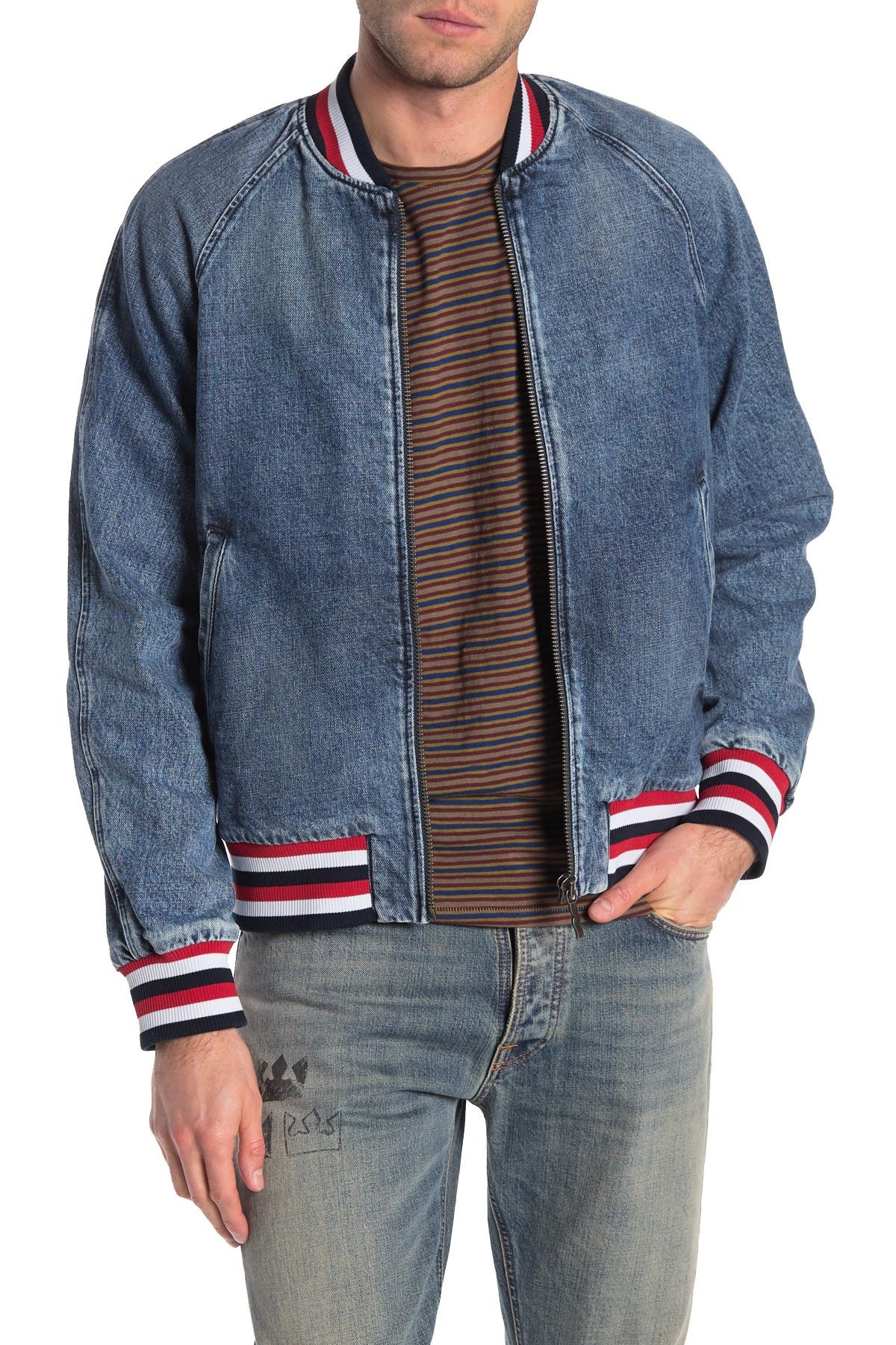 nudie jeans bomber jacket