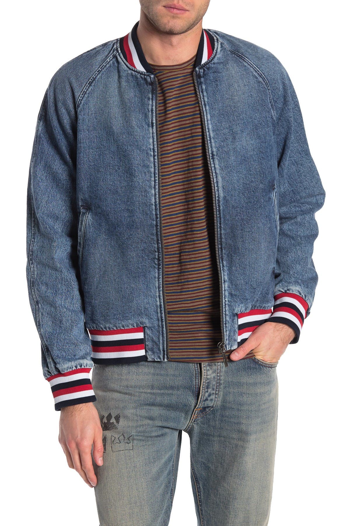 nudie bomber jacket