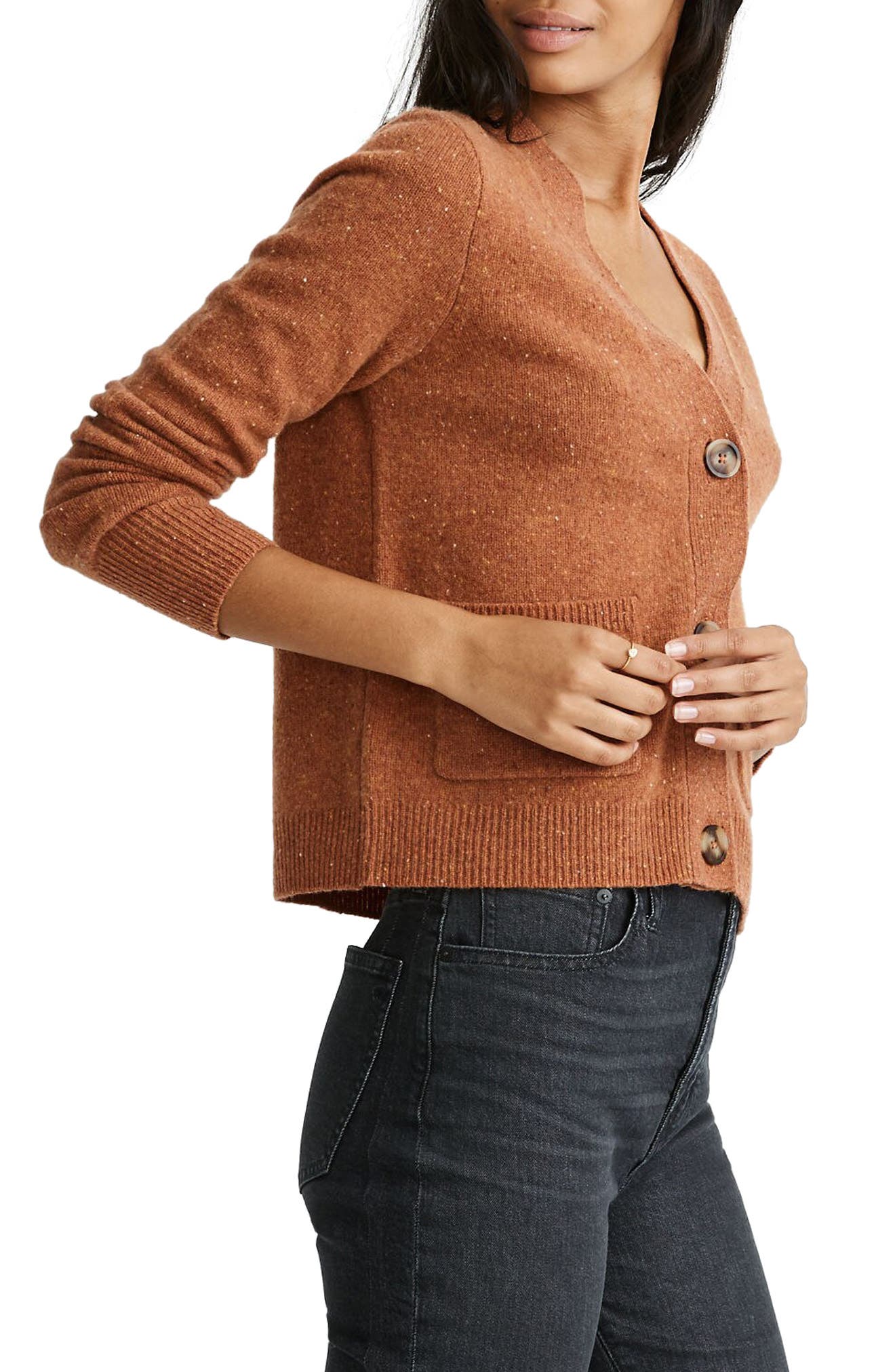 madewell shrunken cardigan