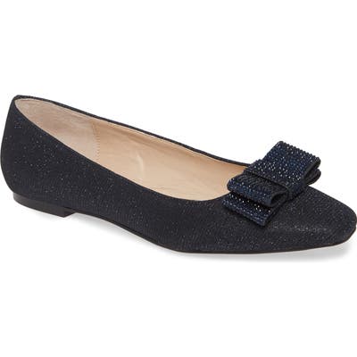 Nina Ferrie Bow Flat, Blue